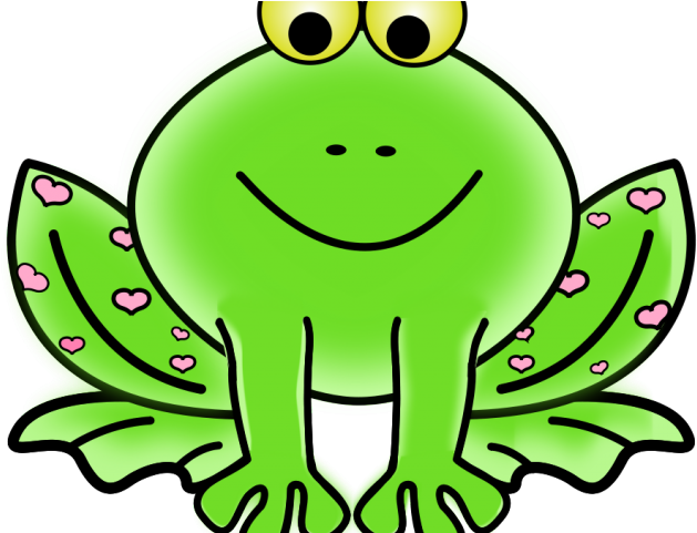 Green Frog Clipart Dissected - Clip Art Frog Jumps (640x480)