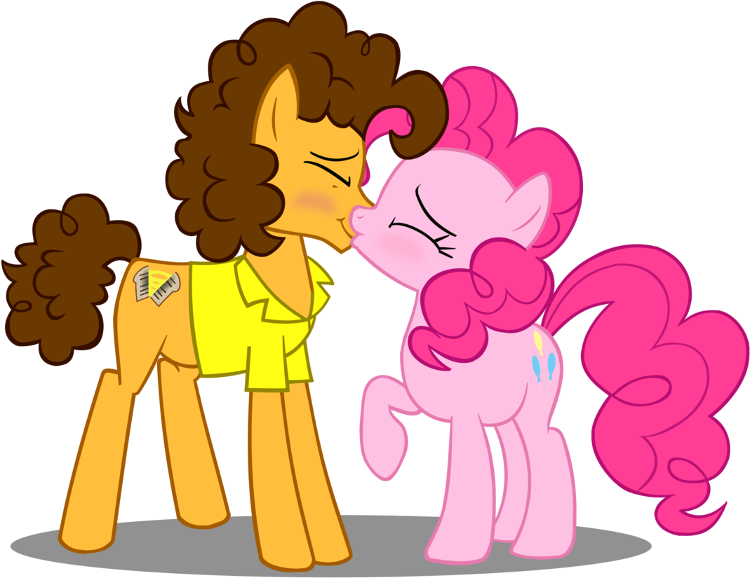 Invisibleink, Blushing, Cheesepie, Cheese Sandwich, - Pinkie And Cheese Kiss (1245x1024)