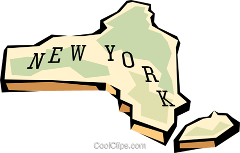 New York Clip Art New York Clipart Free Download Best - New York Map Clipart (480x307)