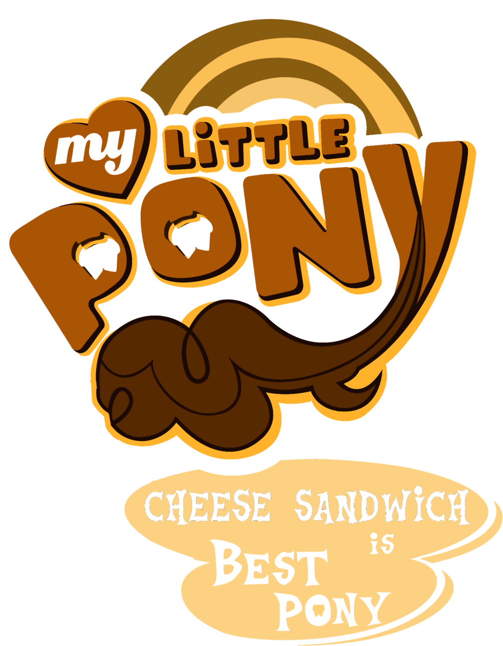 Cheese Sandwich Is Best Pony - My Little Pony Friendship (1024x1306)
