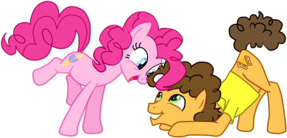 Pinkie Pie And Cheese Sandwich By Vaniaeditors - Cartoon (1024x576)