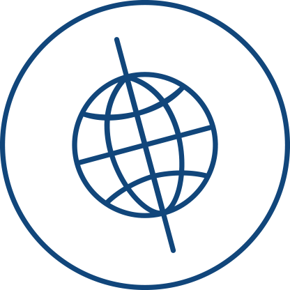 Global Intercultural Fluency - World Flat Line Icon (416x416)