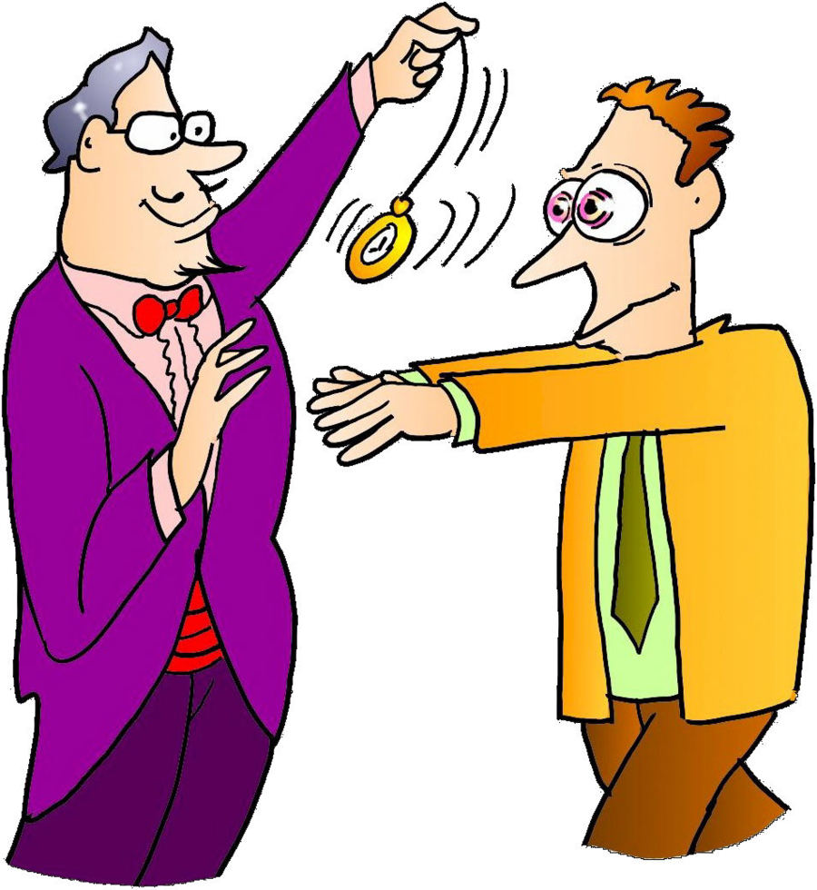 Hypnotized Person Clipart Hypnosis Hypnotherapy Clip - Hypnotized Person Clipart (900x980)