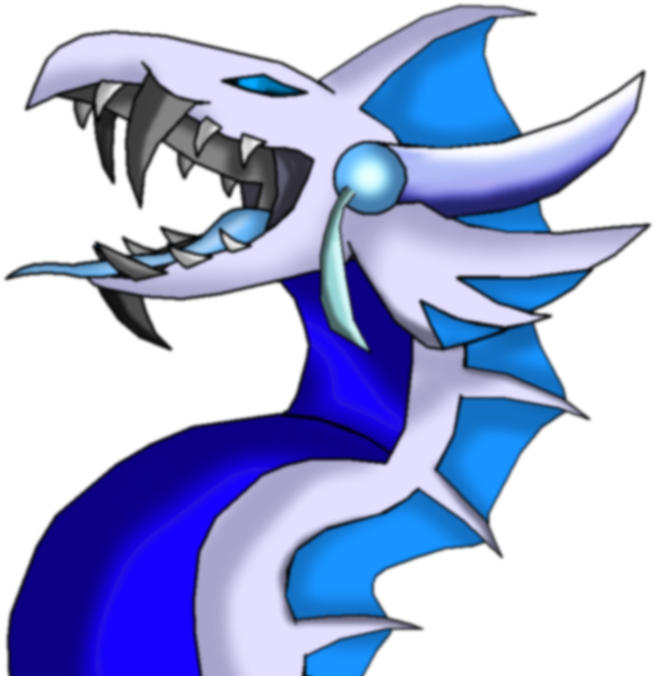 Noname Sea Dragon By Darkmythicpsychiccat - Cartoon (983x813)
