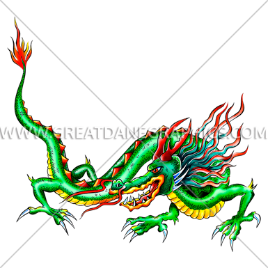 Old Truck Hot Rod Chinese Dragon - Chinese Dragon (385x385)