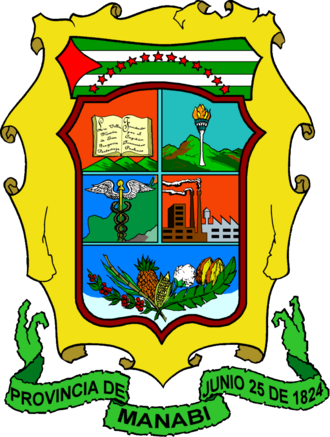 Escudo Manabi - Provincia De Manabi Escudo (330x437)
