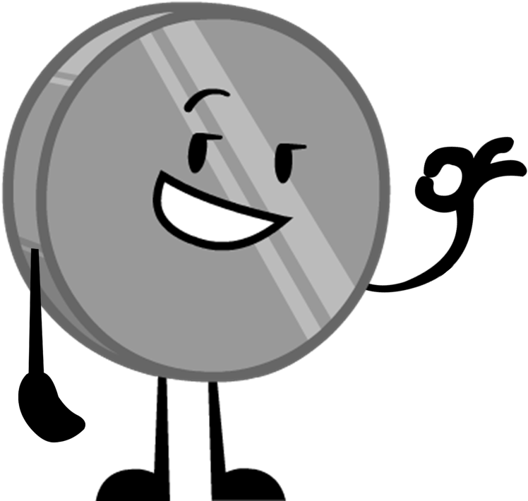 Grenade Clipart Bfdi - Bfdi Coiny As Nickel (803x732)