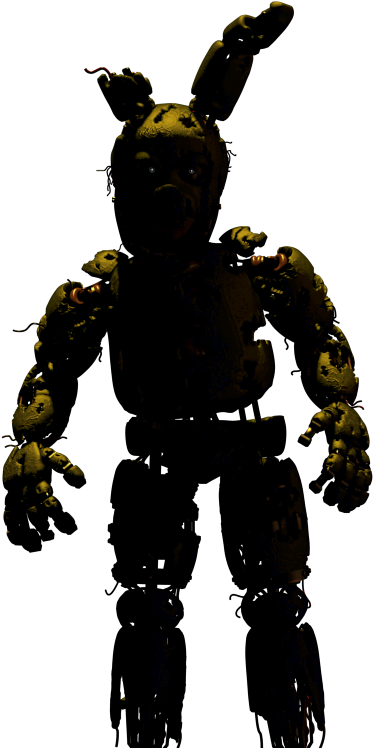 Clip Art Freeuse Download Image Fnaf Office Png At - Fnaf 3 Springtrap (768x768)