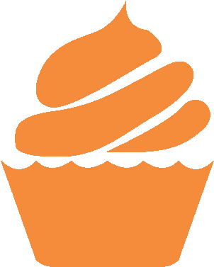 Vector Freeuse Stock Desserts Clipart Dessert Mexican - Cupcakes Vector Black And White (389x392)