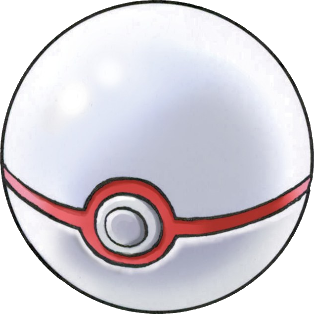 Http - //cdn - Bulbagarden - - Like The Cherish Ball, - Premier Ball Pokemon Logo (635x634)