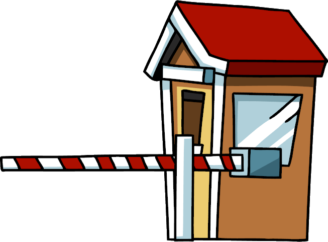 Thumb Image - Toll Booth Clipart (653x481)