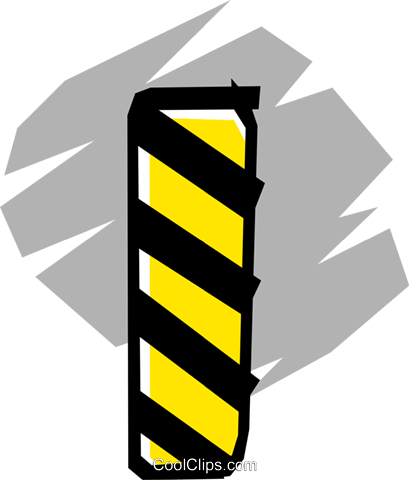 Caution Signs Royalty Free Vector Clip Art Illustration - Illustration (409x480)