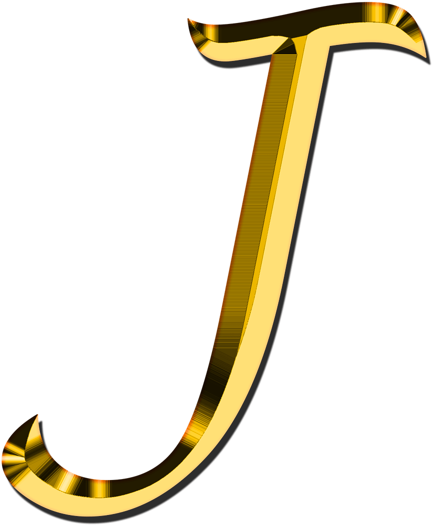 Capital Letter Png Stickpng Jpg Freeuse Download - Letra J Png (1271x1280)