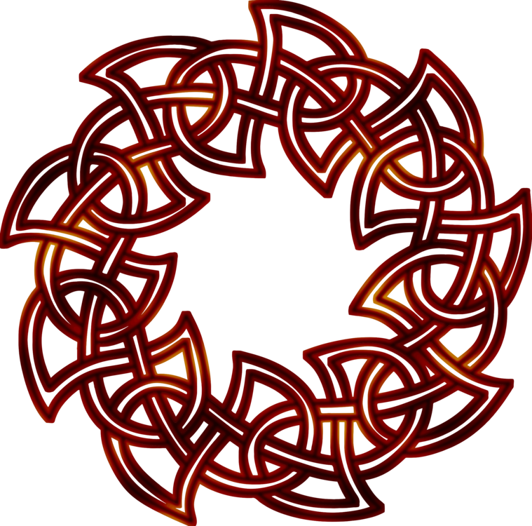 Celtic Knot Endless Knot Celtic Art Islamic Interlace - Islamic And Celtic Art (759x750)