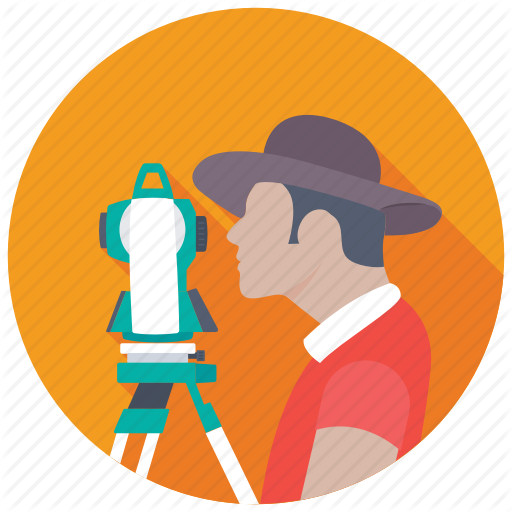 Clip Art Royalty Free Download Civil Clipart Land Surveyor - Surveyor Icon Png (512x512)