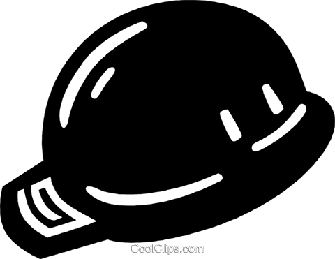 Hard Hat Royalty Free Vector Clip Art Illustration - Hard Hat Royalty Free Vector Clip Art Illustration (480x371)