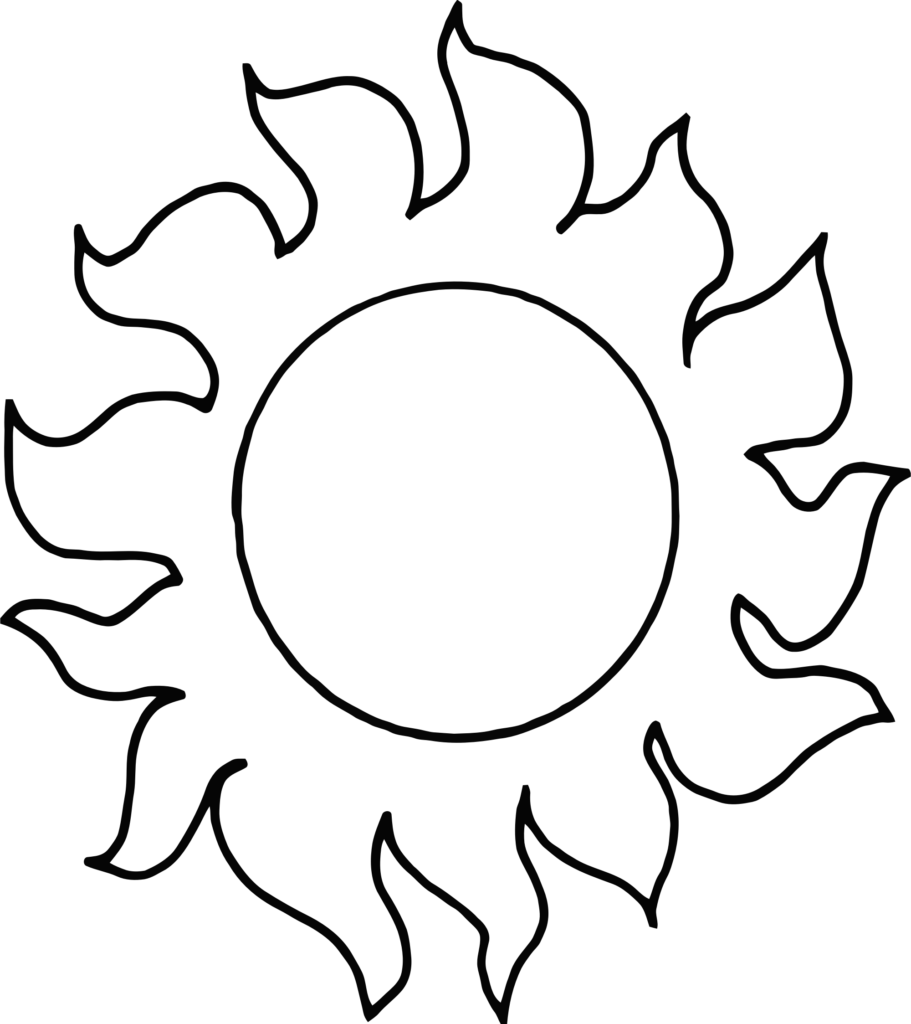 Sol Clip Art Download - Earth Love Black And White (911x1024)