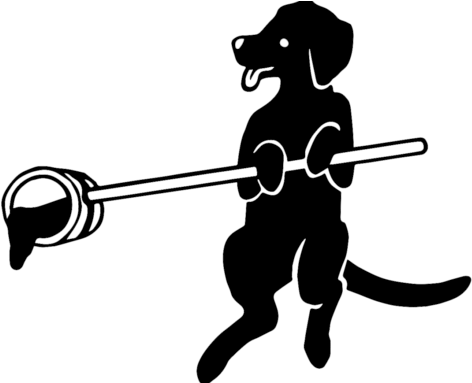 Black Dog Metal Arts - Art (510x382)