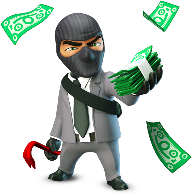Thief, Robber Png - Portable Network Graphics (650x650)