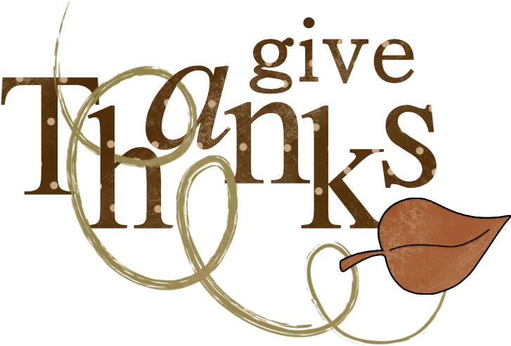 Cupcake Sprinkles • - Give Thanks Word Art (800x550)