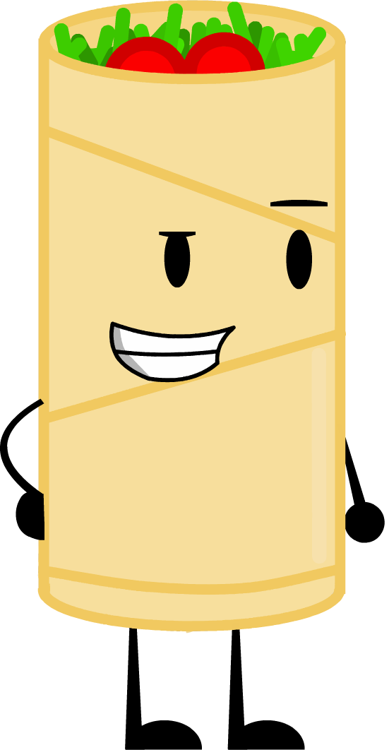 Burrito Clipart Png - Burrito Clip Art Free (551x1062)