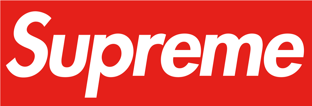 Transparent Supreme Sticker - Supreme In Chinese (1080x488)