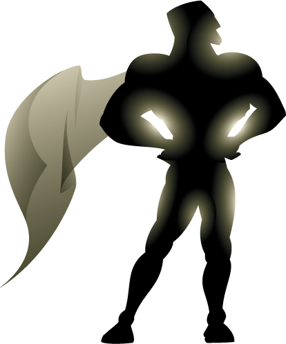 Achilles Clipart Supreme Law Land - Symbol Of A Hero (414x499)