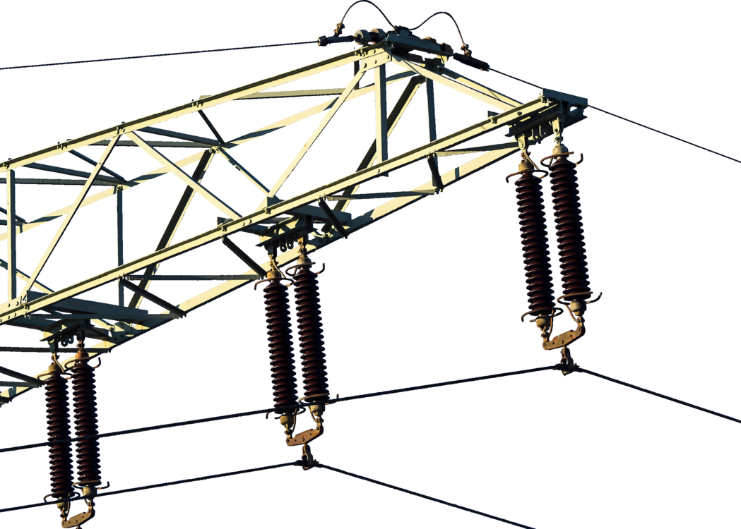 Overhead Power Line Electrical Cable Computer Network - Overhead Power Line (1049x750)