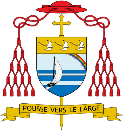 Maurice Piat - Cardinal Wuerl Coat Of Arms (400x426)