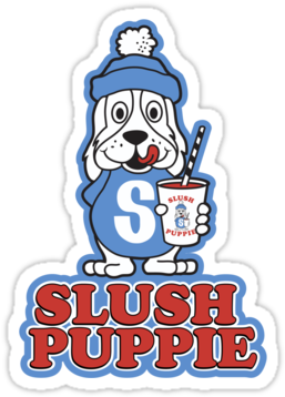 Slush Puppie Stickers By Chachi-mofo - Slush Puppy Logo (375x360)