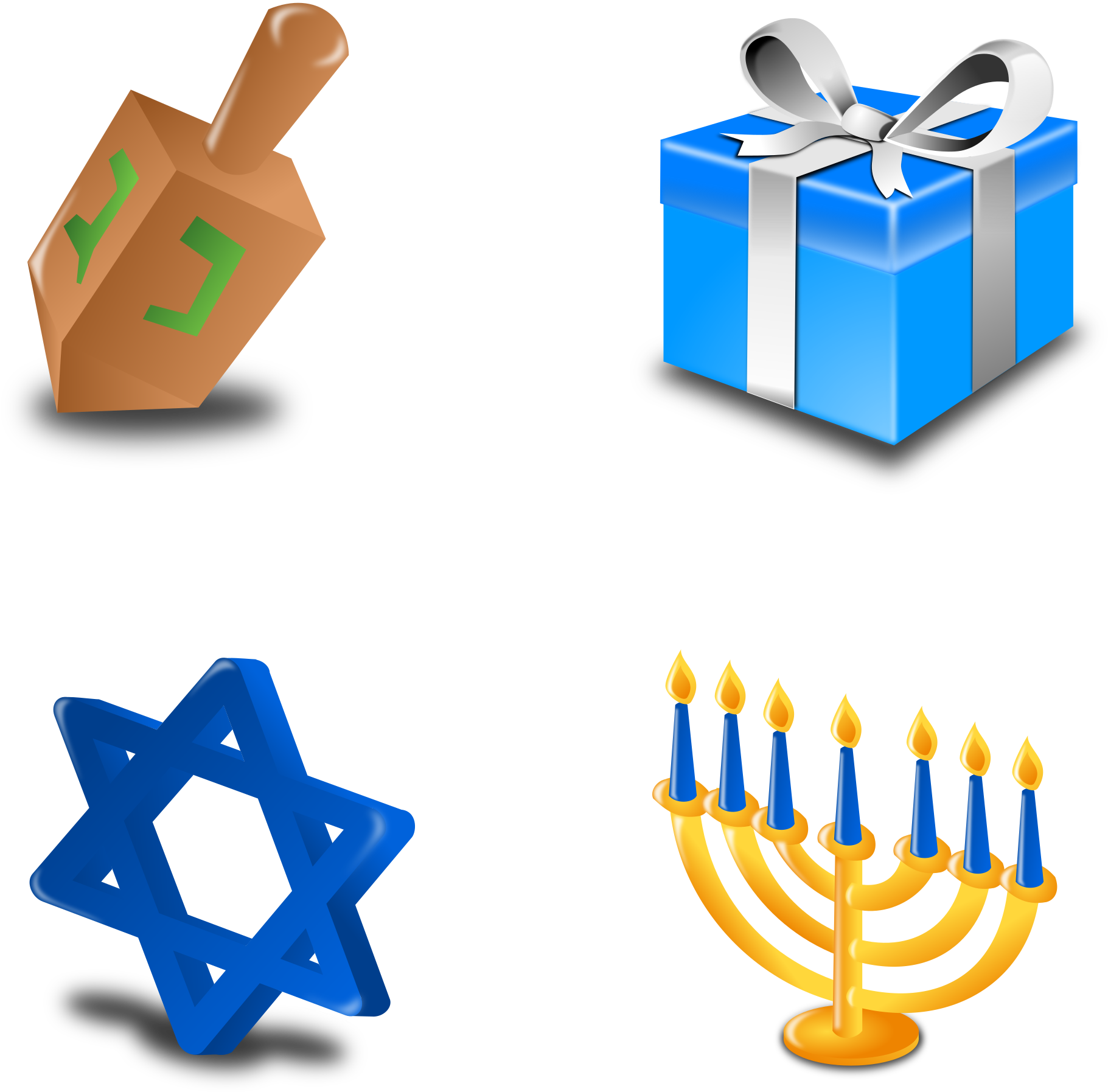All Photo Png Clipart - Menorah Clipart (2400x2400)