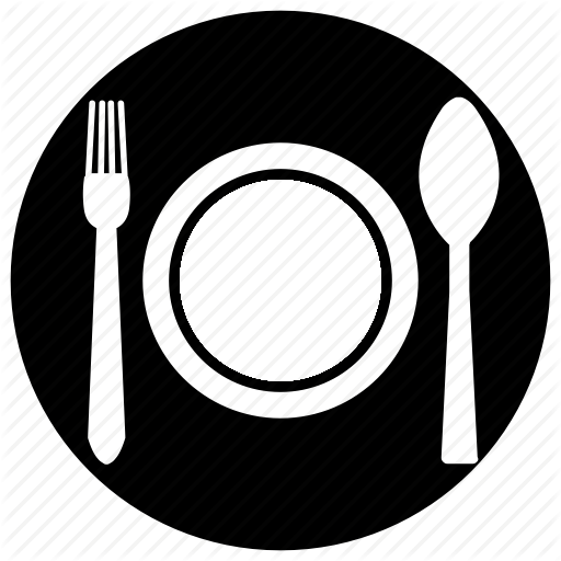 Dinner Toast Clipart Png - Dine In Symbol (512x512)