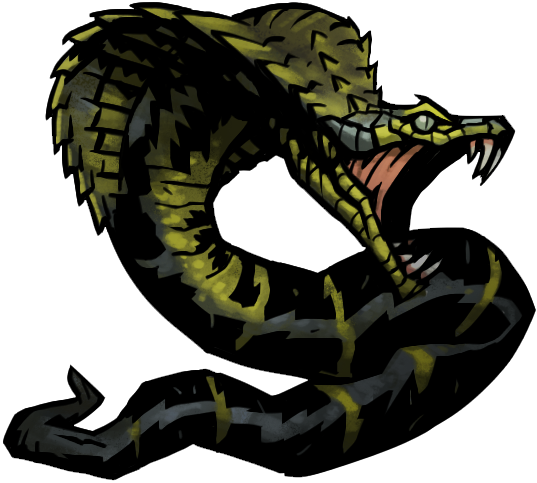 Cobra Png - Would Win Darkest Dungeon (537x483)