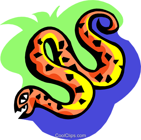 Estilizada Cobra Livre De Direitos Vetores Clip Art - Estilizada Cobra Livre De Direitos Vetores Clip Art (480x474)