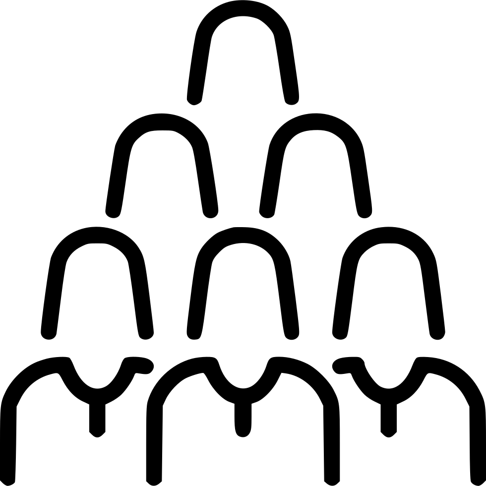 Female Group Comments - Multiple People Icon White (980x980)