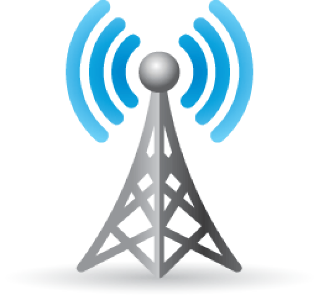 Radio Station Png - Tower Icon Png (640x593)