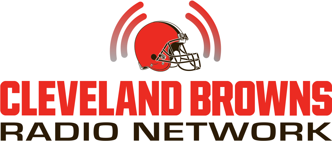 Radio Network Wikipedia Clip Art Black And White Stock - Cleveland Browns Logo Png Transparent (1200x504)