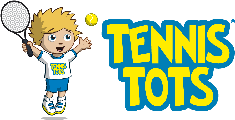 Tennis Tots Logo - Cartoon (899x464)