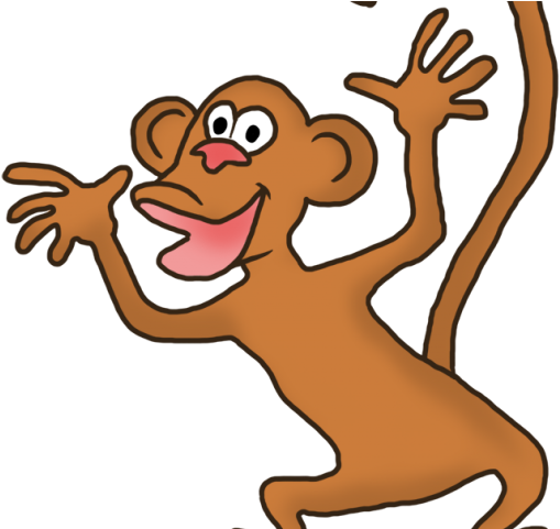 Gorilla Clipart Clear Background - Transparent Background Monkey Gif Clipart (640x480)