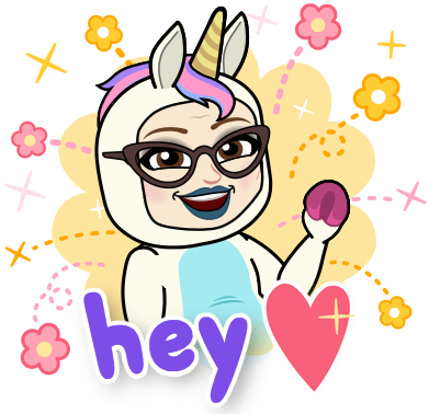 Admin Unicorn Smiling And Saying Hey - Cartoon (398x398)