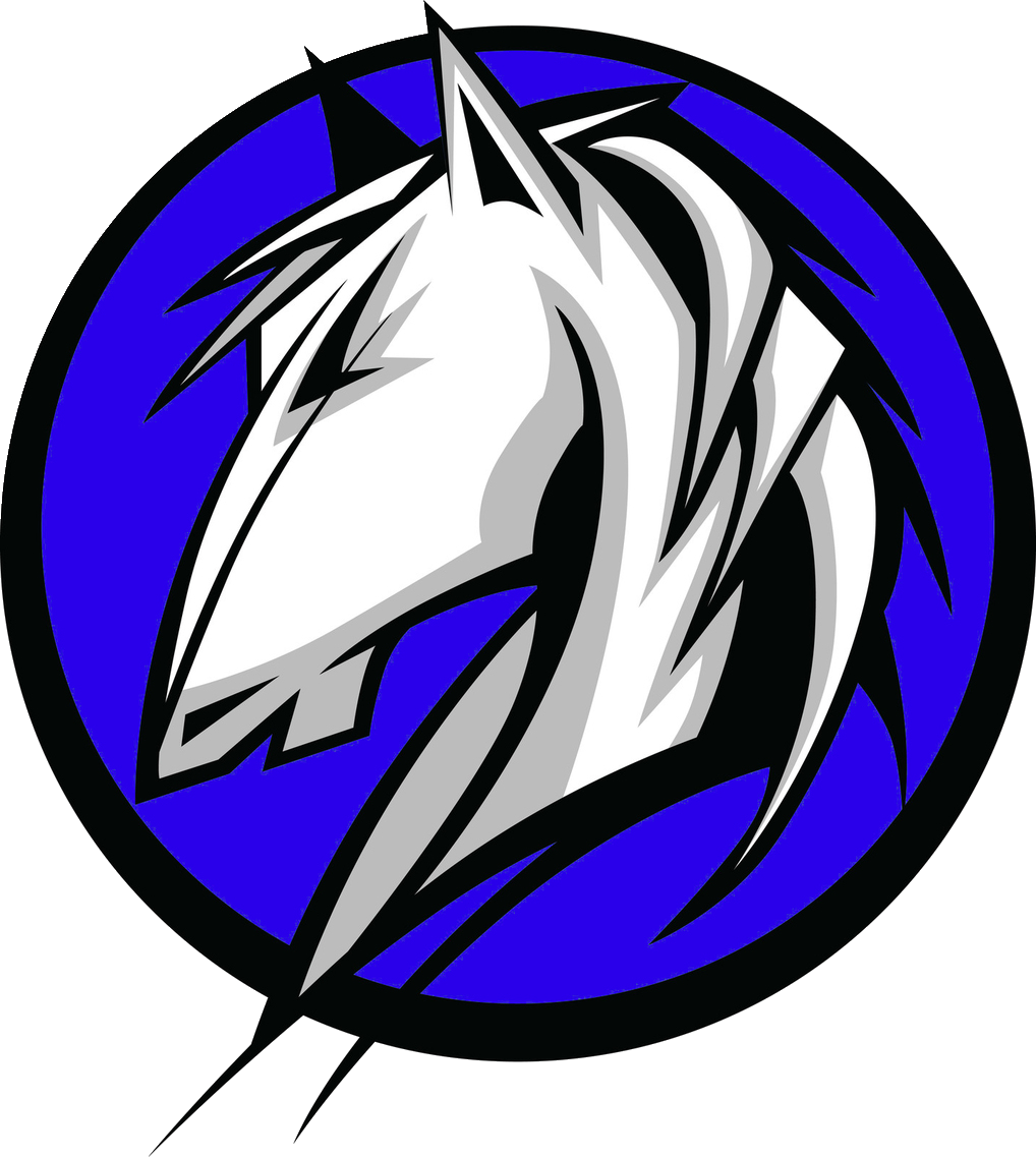 Highland Elementary - Logo Horse In A Circle (1018x1137)
