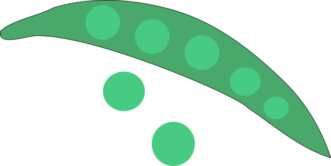 Pea Download Computer Icons Drawing Art - ภาพ การ์ตูน ถั่ว ลันเตา (677x340)