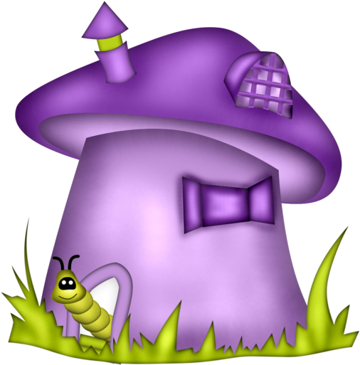 Mushroom House, Mushroom Art, Fairy Garden Houses, - Mushroom (600x600)