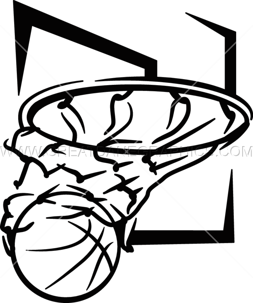 Basketball Hoop Drawing At Getdrawings - Basketball Artwork Black And White (825x989)