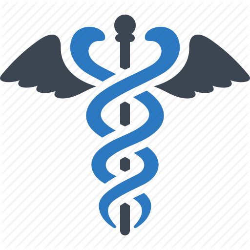 Caduceus Icon Clipart Staff Of Hermes Caduceus As A - Purple Caduceus (512x512)