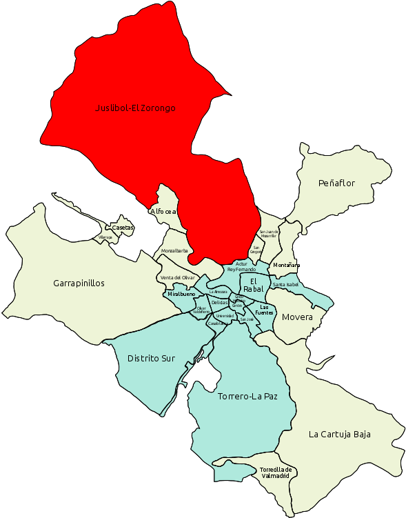 Zaragoza Mapa Junta Juslibol El Zorongo - Termino Municipal De Garrapinillos Mapa (604x768)
