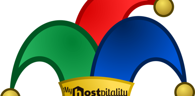 ¿quieres Ser Familia Anfitriona En El Dia De Los Inocentes - Jester Hat (800x394)