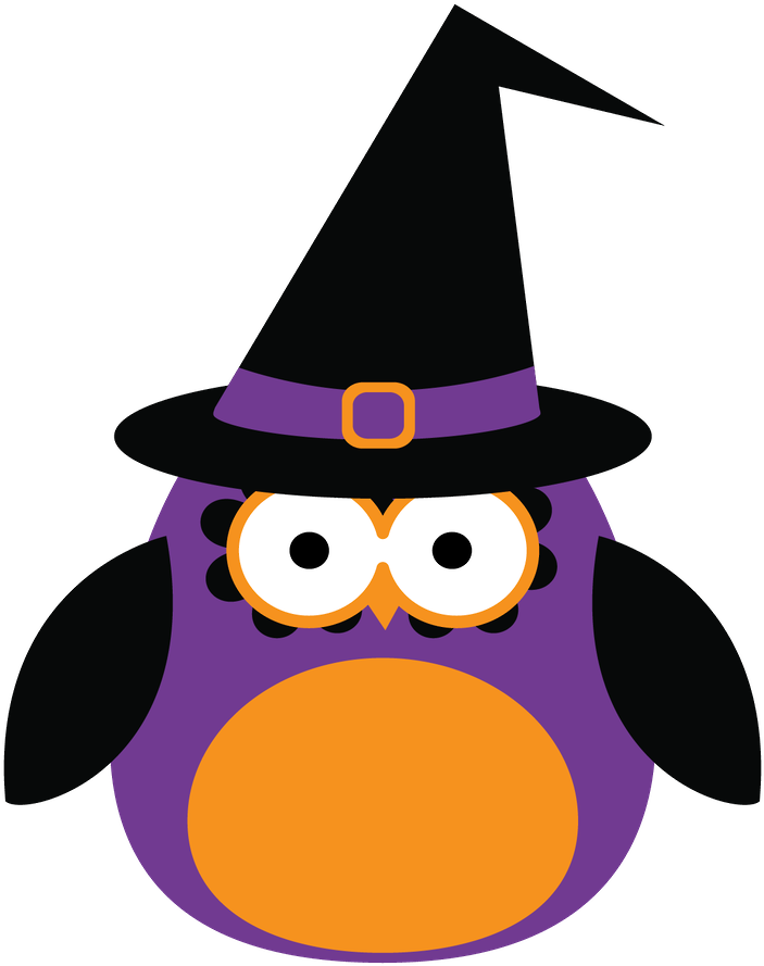 Halloween Clipart Whimsical - Halloween Clipart Witch Hat (900x900)
