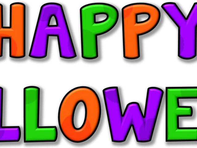 Halloween Clipart Clipart Purple - Free Happy Halloween Clipart (640x480)