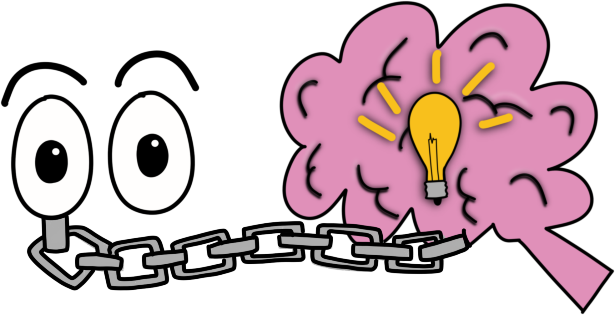 Eyes Are Connected To The Brain - Brain (2048x2048)